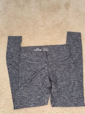 PINK Victoria's Secret Gray Heather Active Ultimate Yoga Leggings, Sz S
